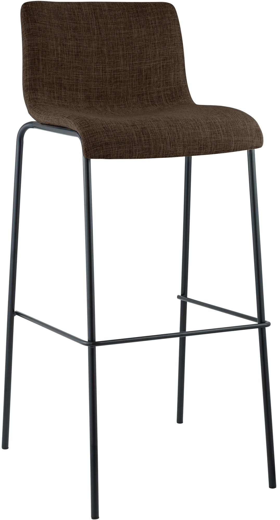 Barhocker Hover Stoff Vierfußgestell