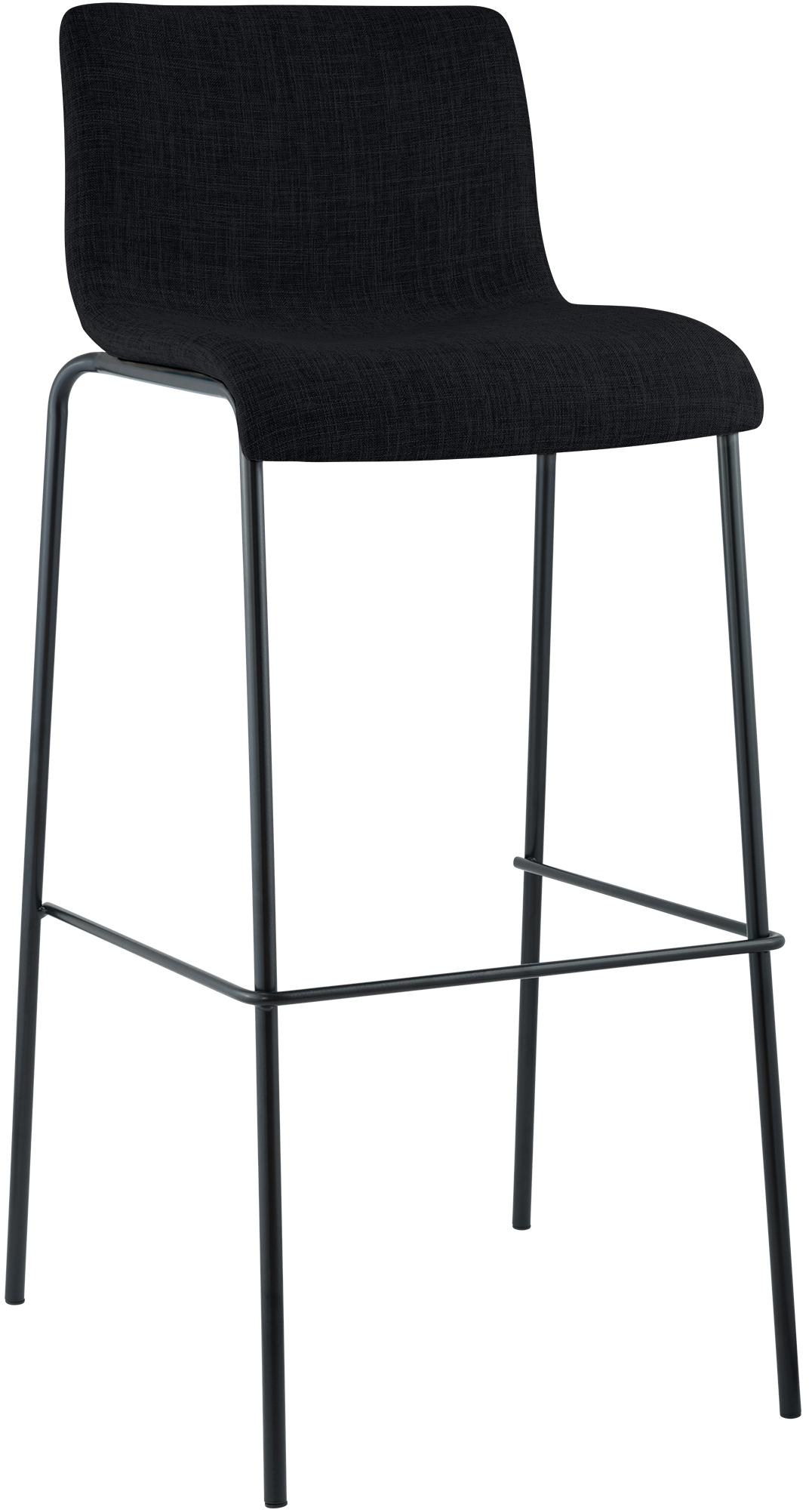 Barhocker Hover Stoff Vierfußgestell