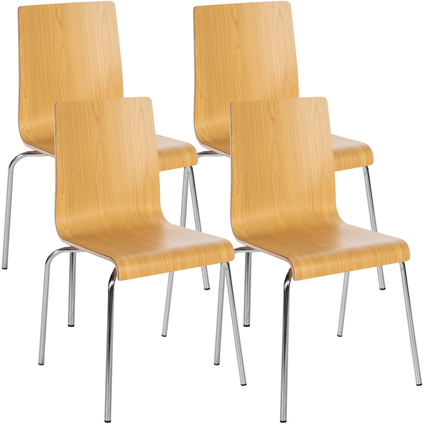 4er Set Stapelstühle Gahanna