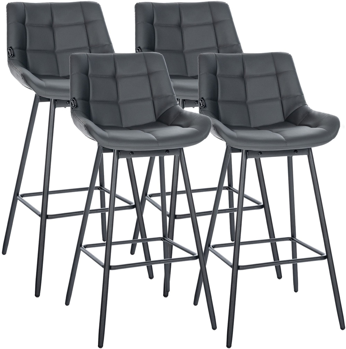 4er Set Barhocker Weston schwenkbar