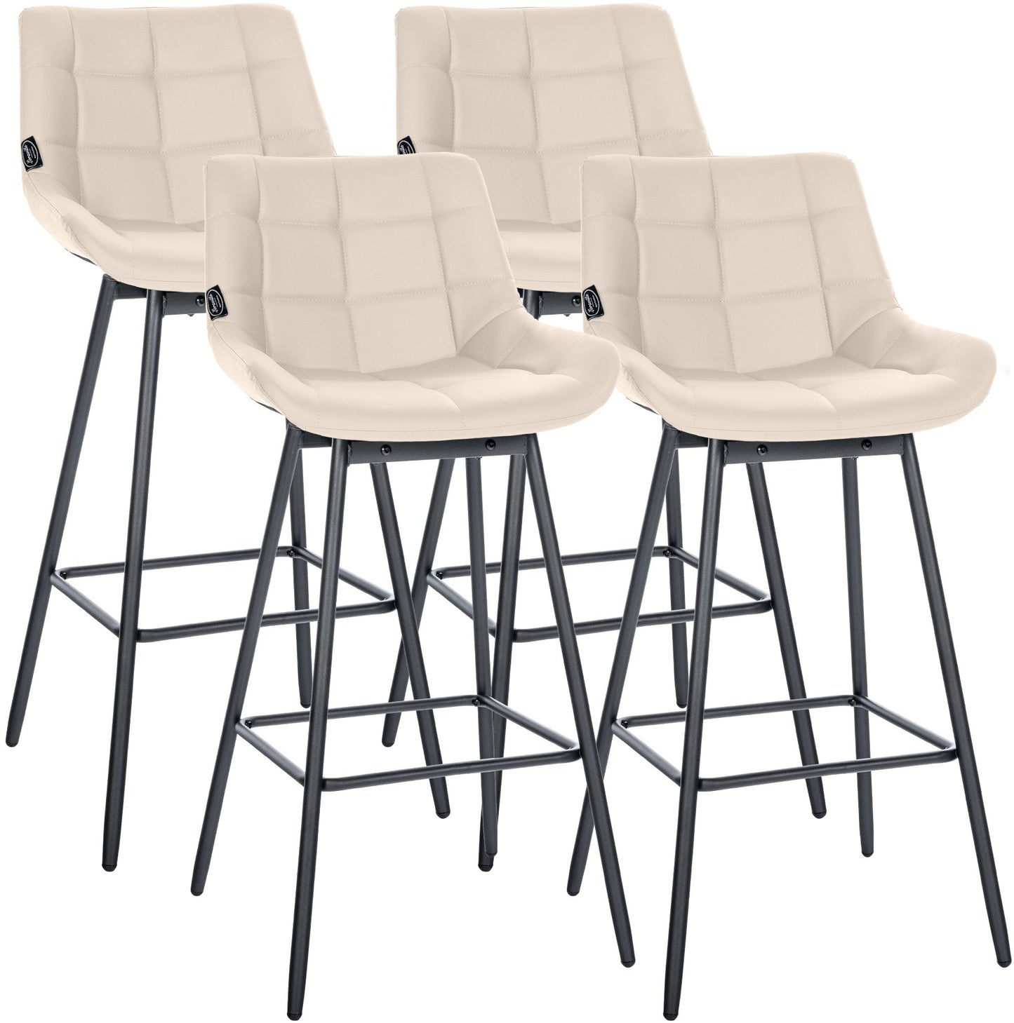 4er Set Barhocker Weston schwenkbar