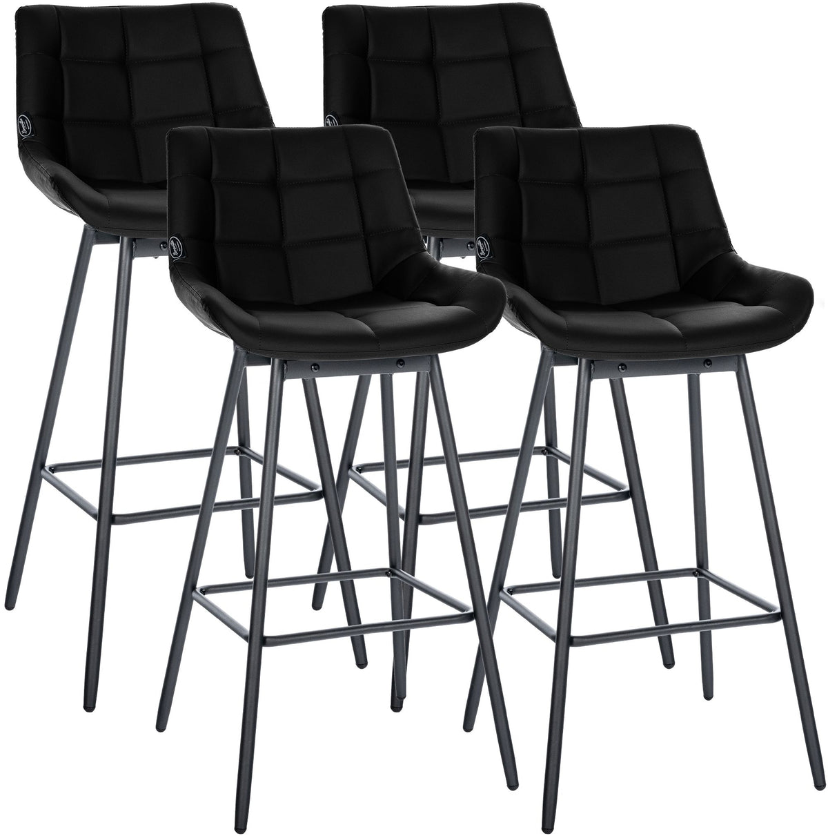 4er Set Barhocker Weston schwenkbar