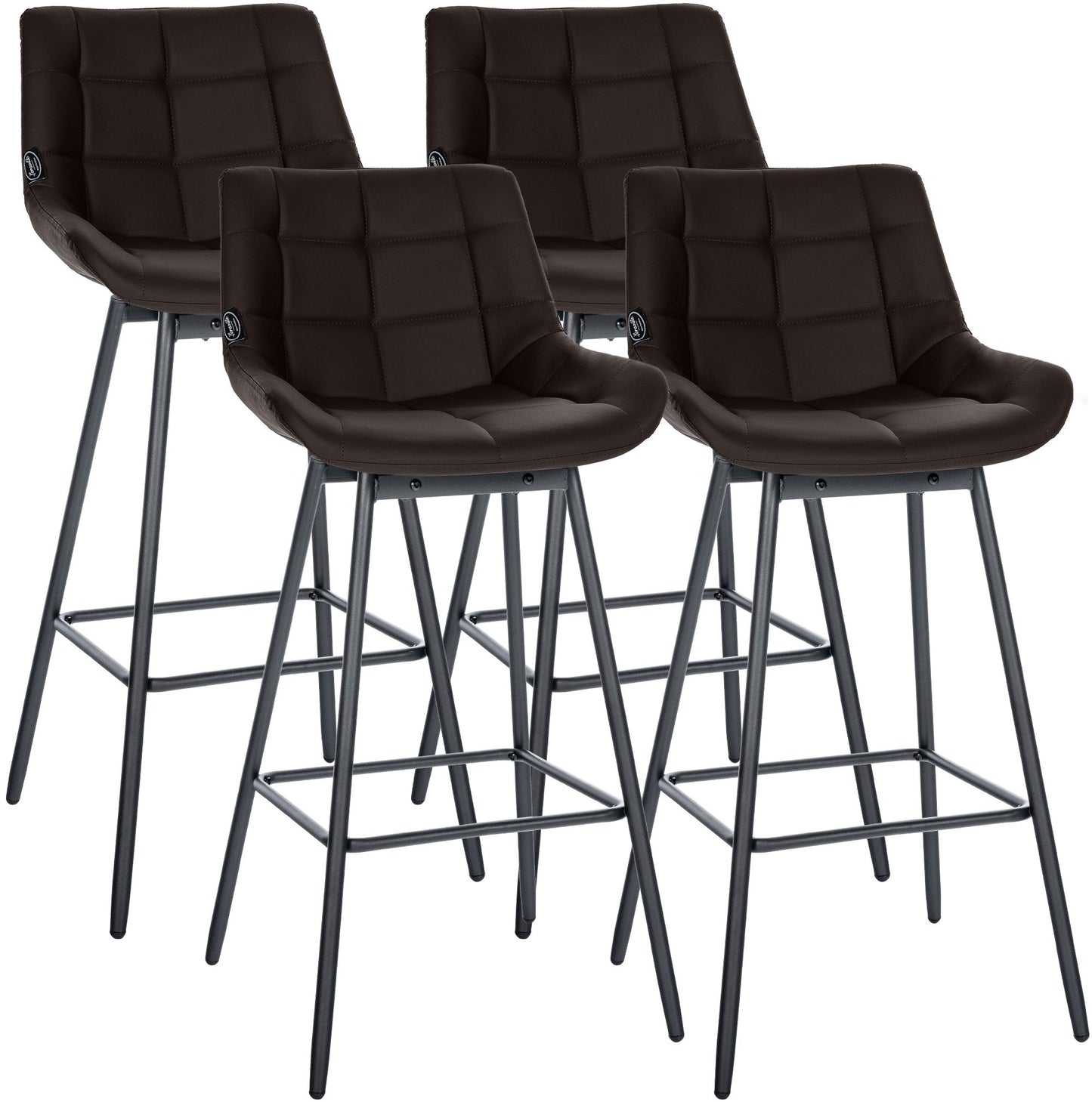 4er Set Barhocker Weston schwenkbar