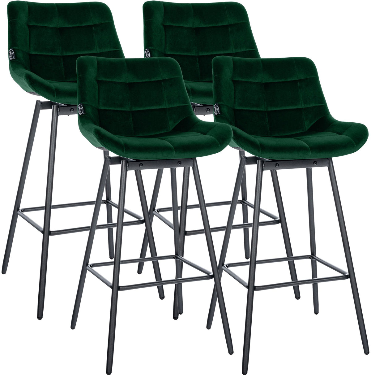 4er Set Barhocker Weston schwenkbar