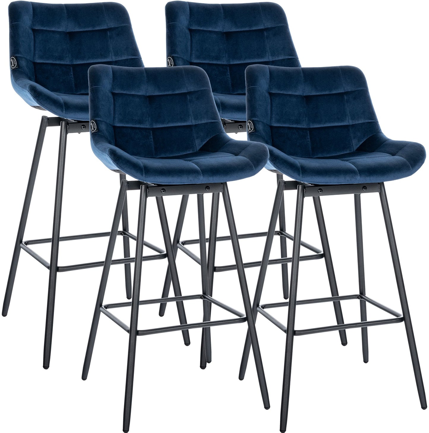 4er Set Barhocker Weston schwenkbar