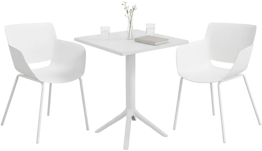 Gartenmöbel-Set Norva mit 2 Stühlen