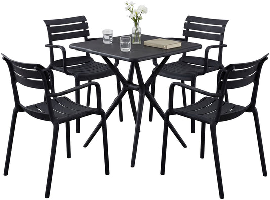 Gartenmöbel-Set Avena mit 4 Stühlen