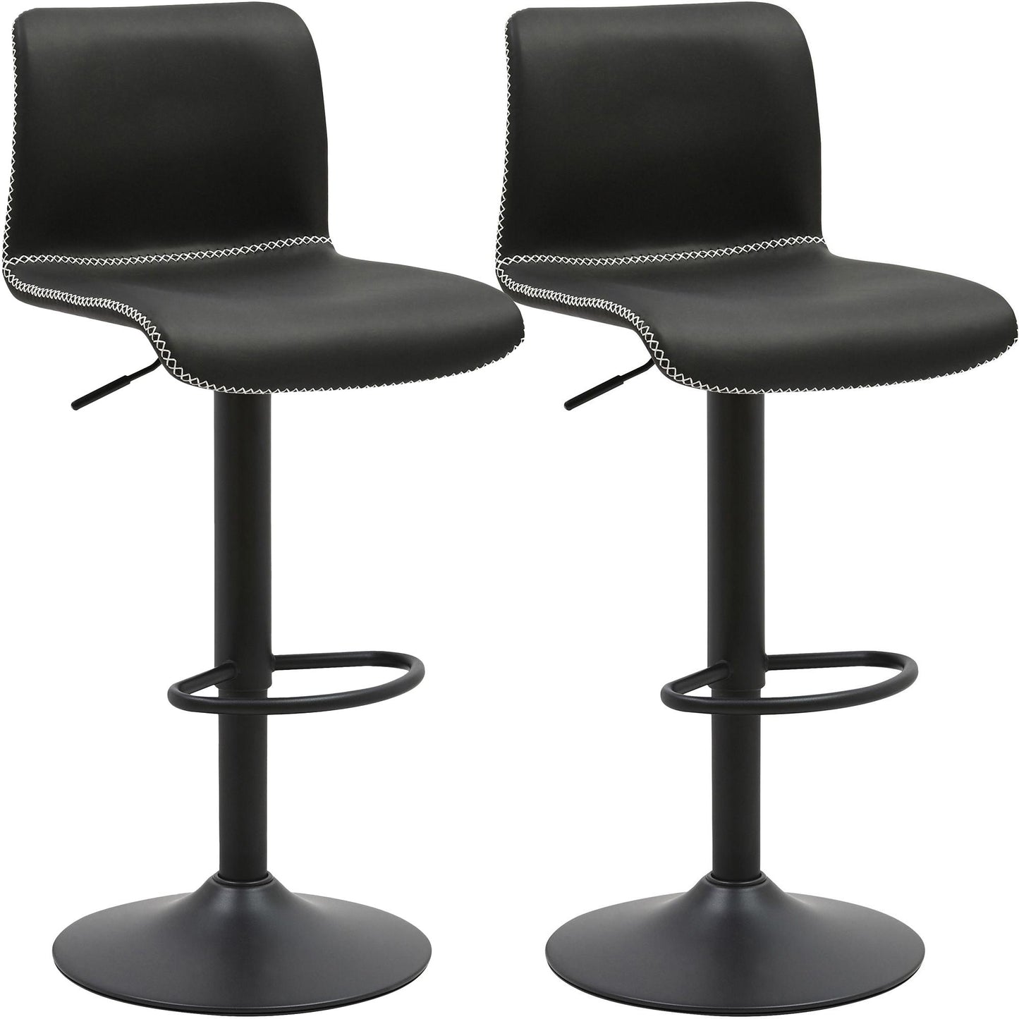 2er Set Barhocker Henchy Kunstleder