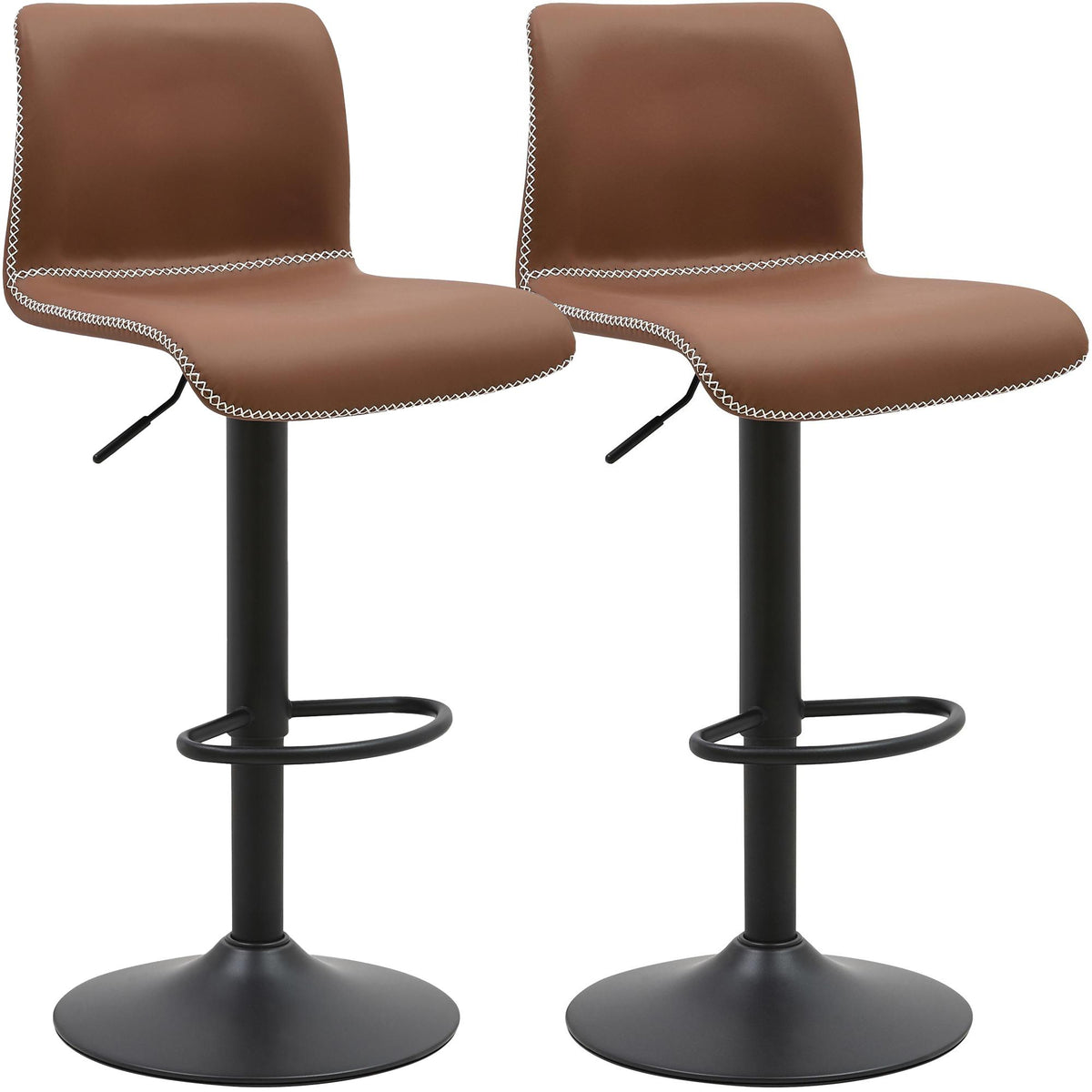 2er Set Barhocker Henchy Kunstleder