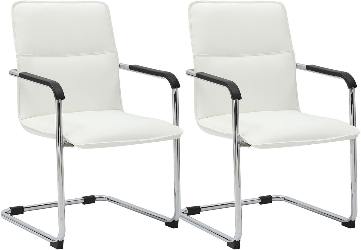 2er Set Freischwinger Seattle Kunstleder