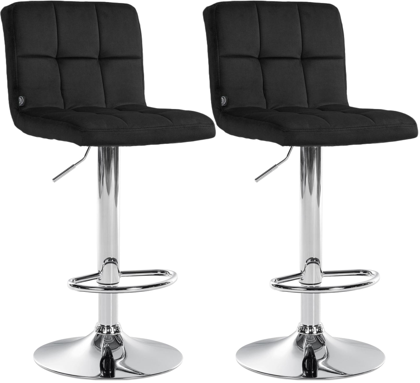 2er Set Barhocker Peru Samt