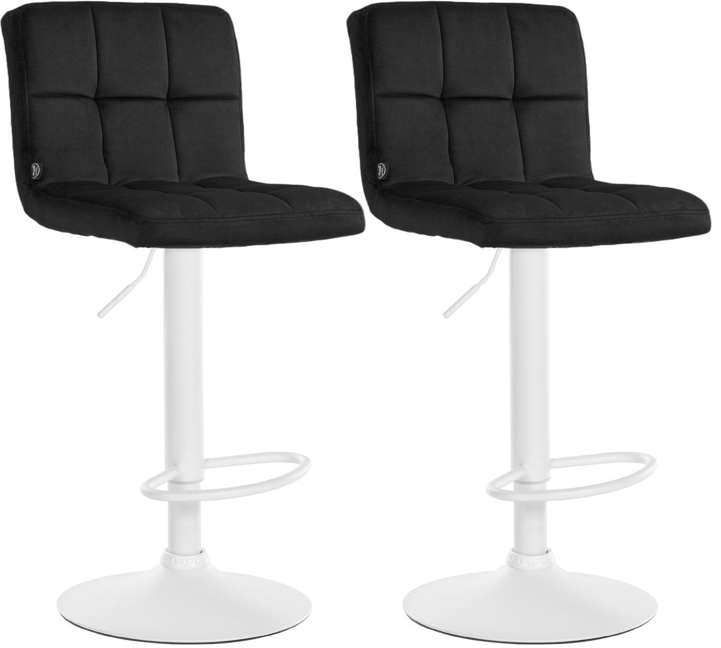 2er Set Barhocker Peru Samt