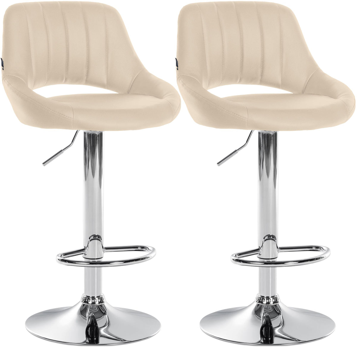 2er Set Barhocker Milet Kunstleder