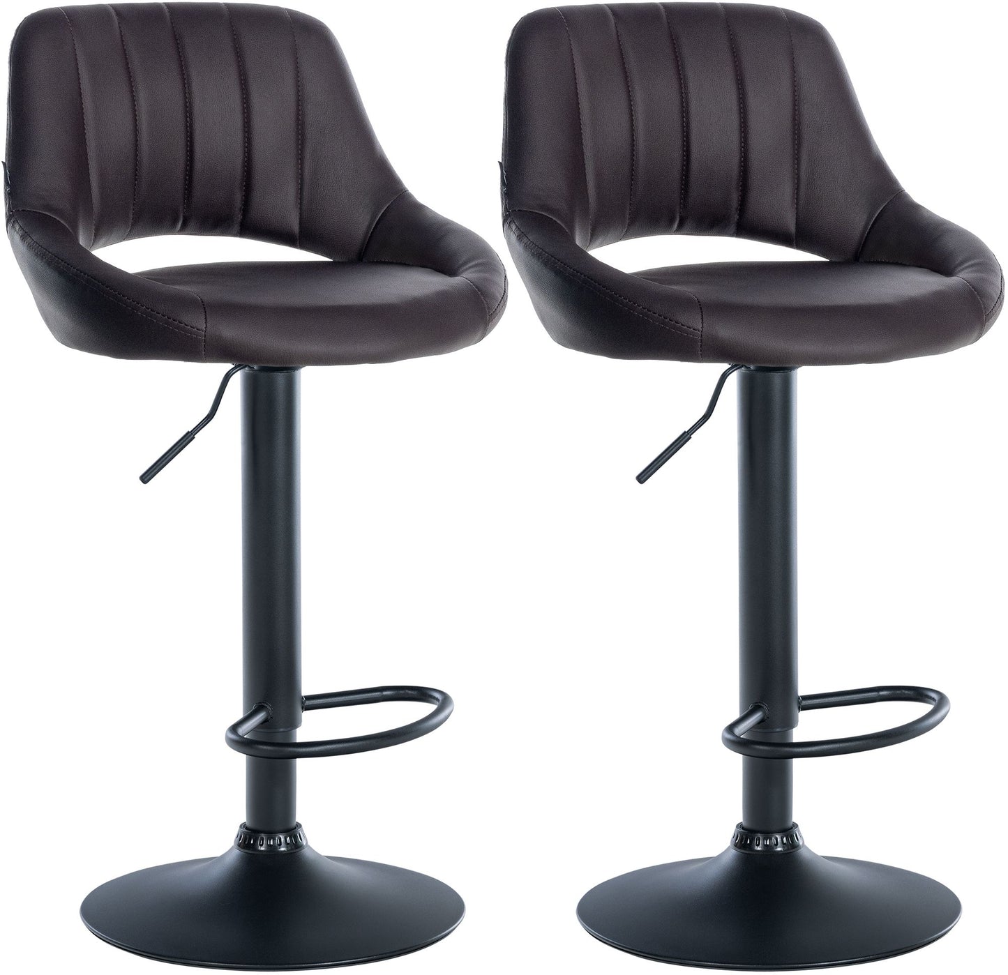 2er Set Barhocker Milet Kunstleder