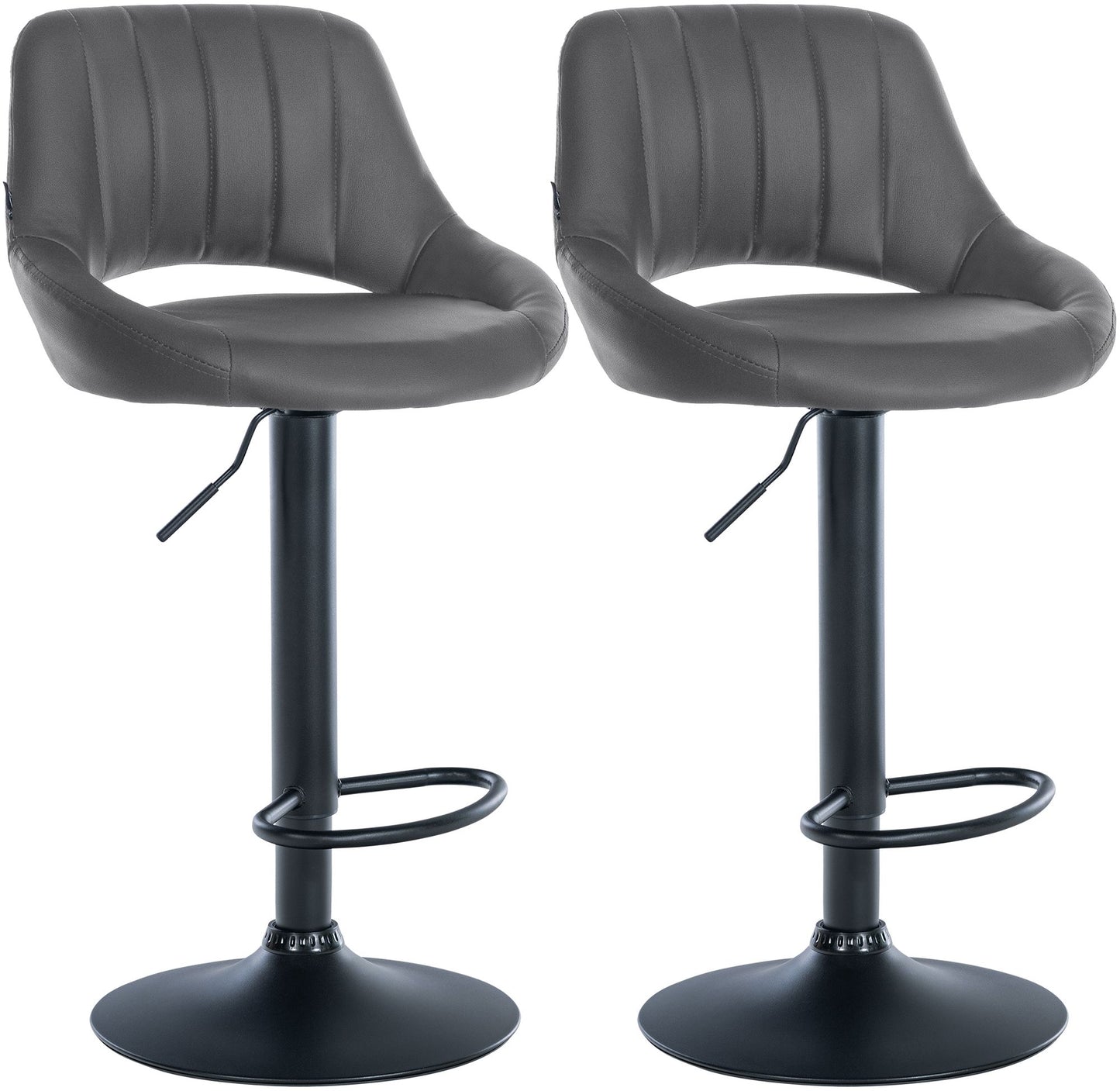 2er Set Barhocker Milet Kunstleder