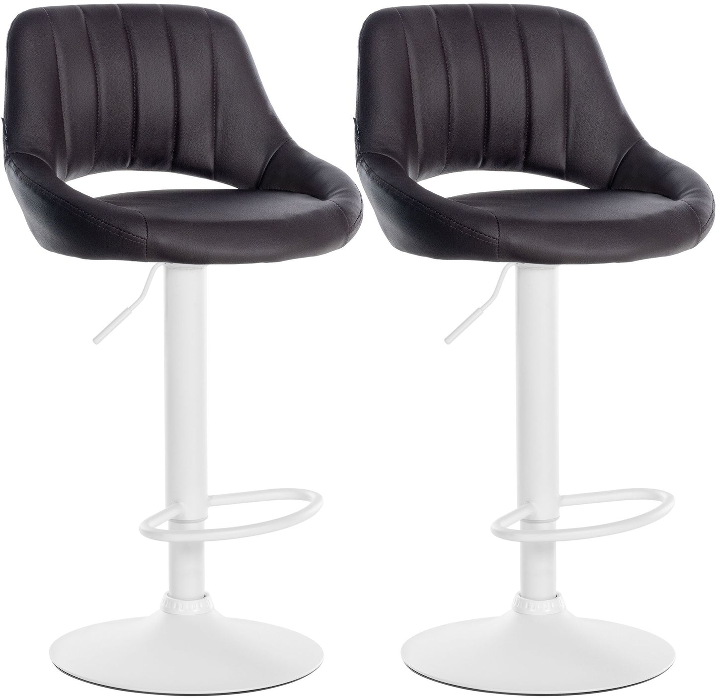 2er Set Barhocker Milet Kunstleder