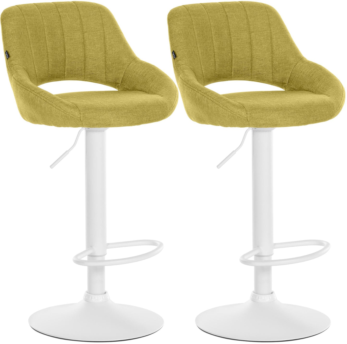 2er Set Barhocker Milet Stoff
