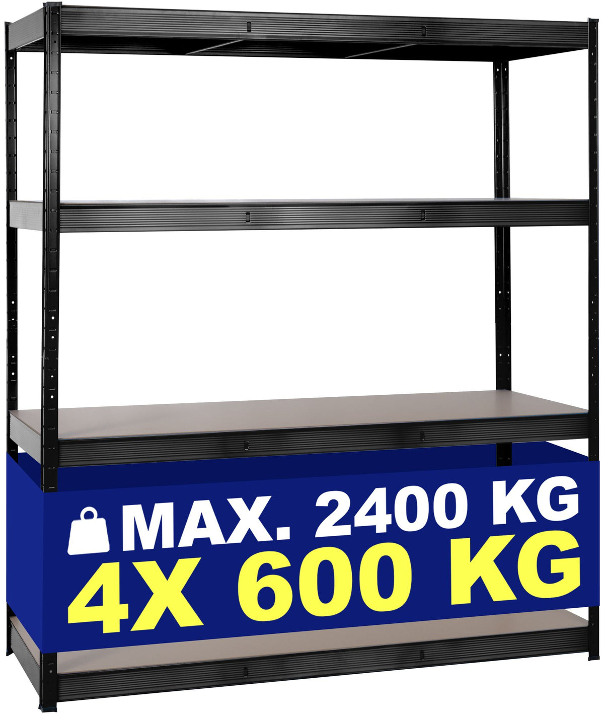 Schwerlastregal 160 x 60 x 180 cm