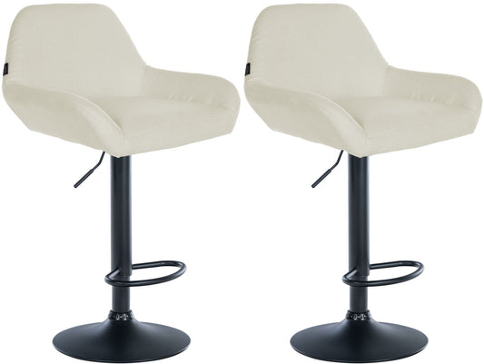 2er Set Barhocker Braga Stoff
