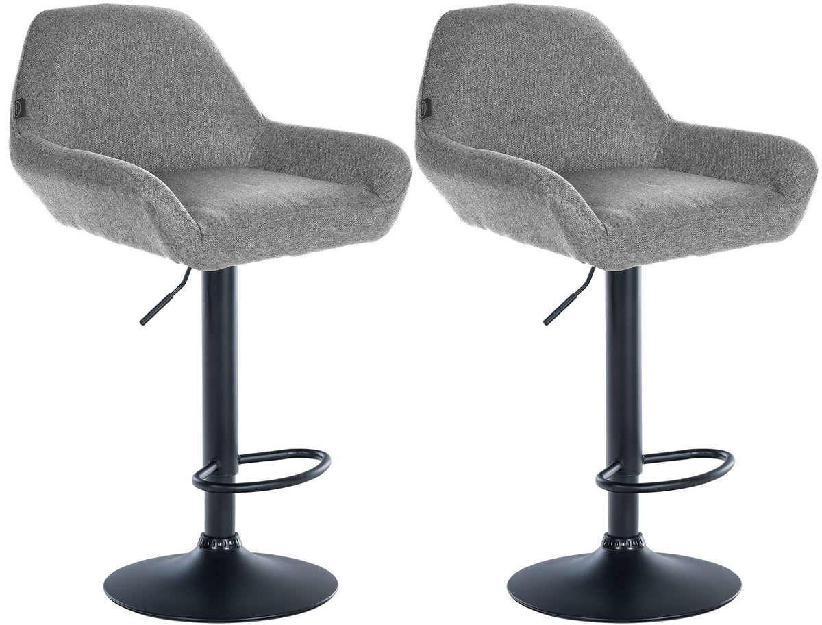 2er Set Barhocker Braga Stoff