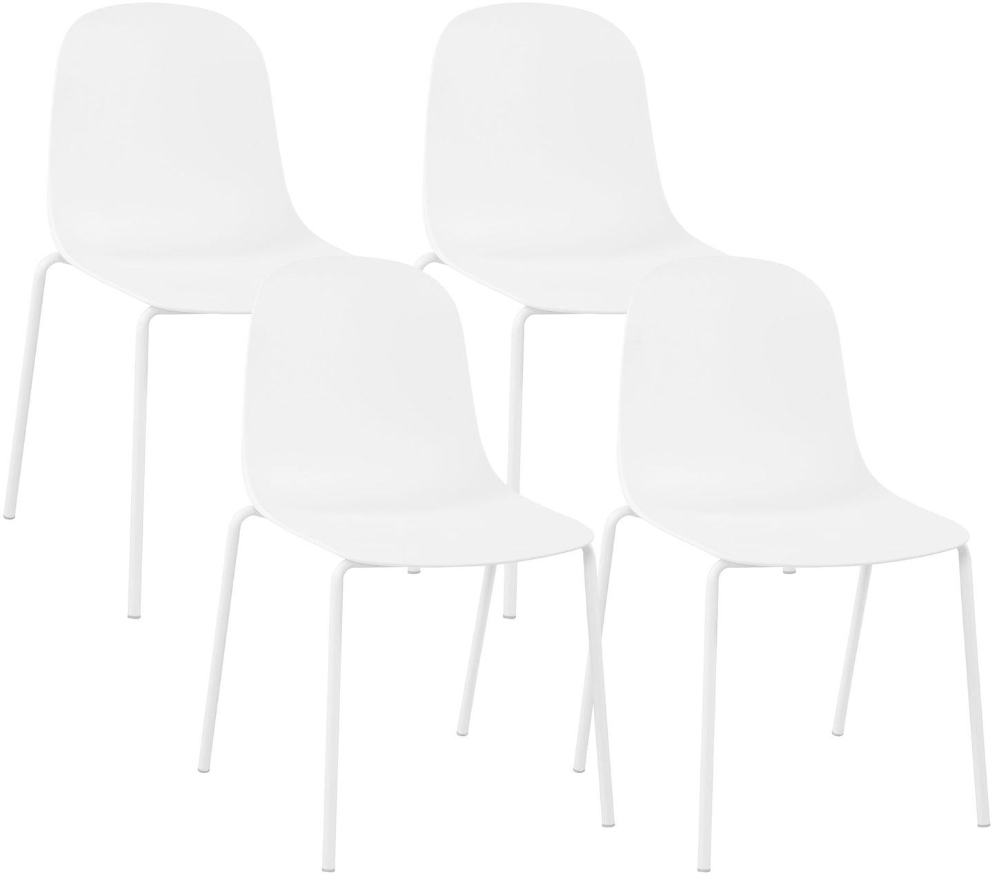 4er Set Stapelstühle Hardin